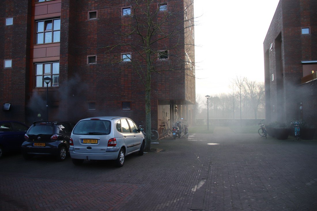 Uitslaande brand Druivenhof Noordwijk